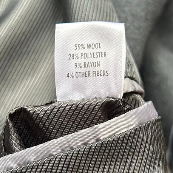 JoS. A. Bank Wool Overcoat 46 Regular - Picture 5 of 7